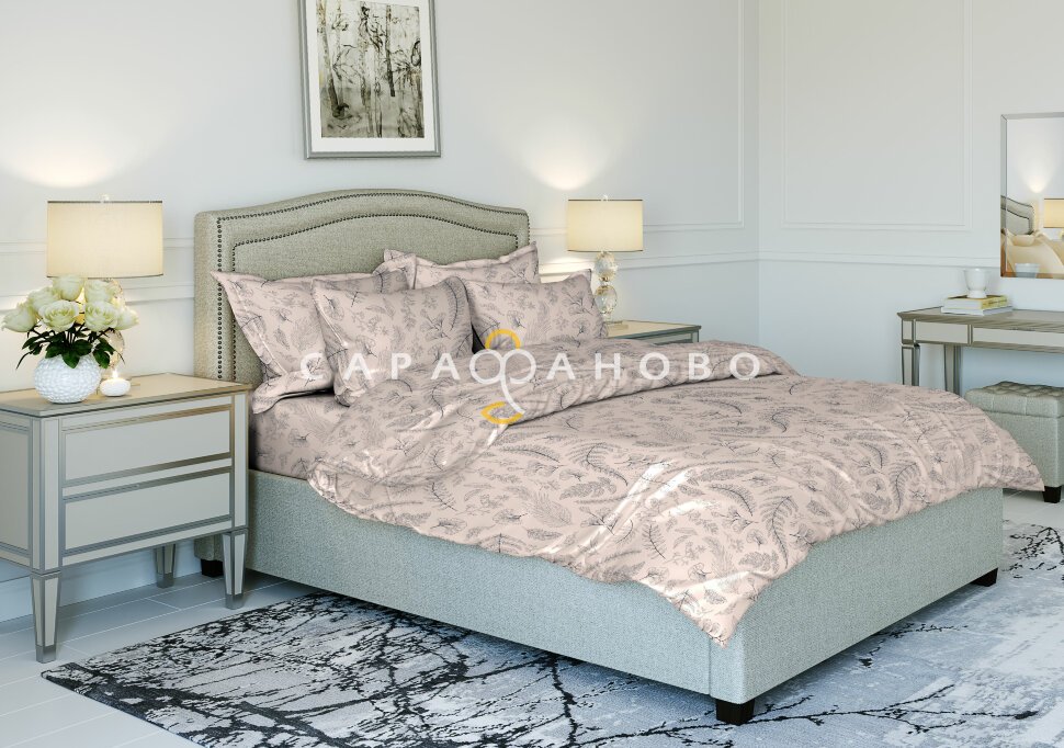 Ткань Бязь 220 см рис. 9632-1