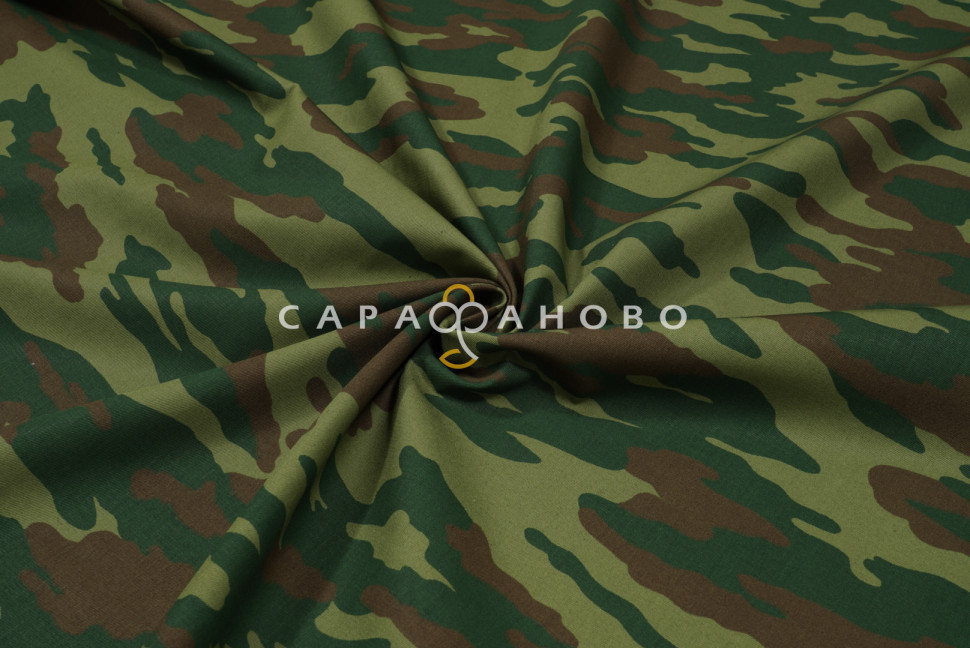 Ткань Саржа 150 см 240 гр рис 13-1 Флора