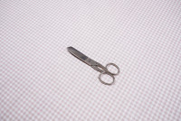 Ткань Бязь 150 см 120 г/м2 рис. 159 Клеточка, 1/1 Вид бежевый, миниатюра 6