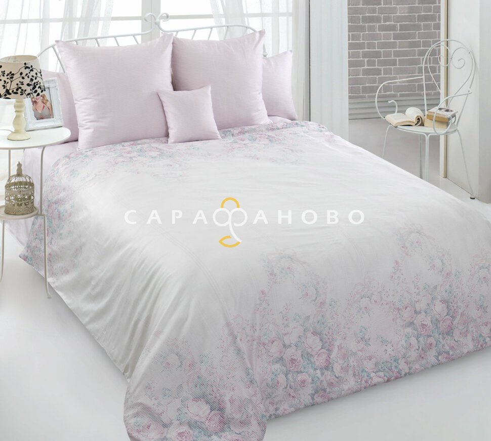 Ткань Сатин 220 см рис. 208932 София (основа)