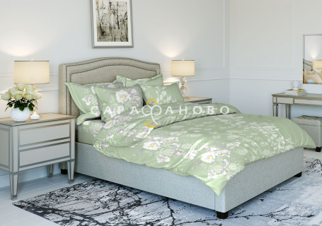 Ткань Бязь 150 см рис.  7856-4 "Селеста"
