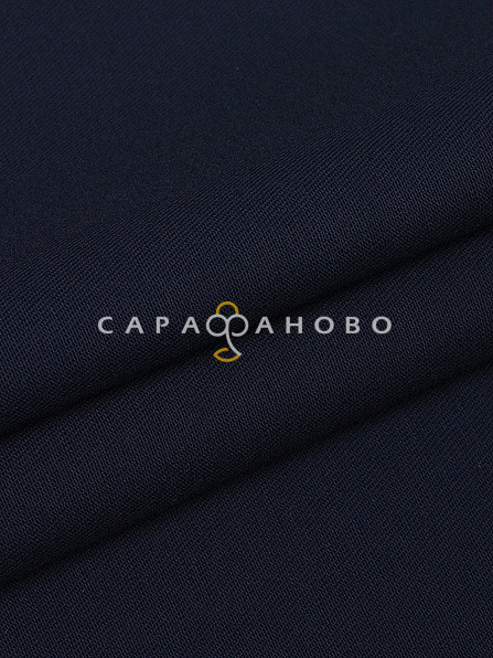 Саржа гладкокрашеная 150 см, 02 Синий 240 +/- 13 г/м2