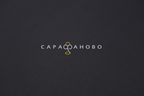 Ткань Диагональ 85 см 230 гр №315 Чёрный