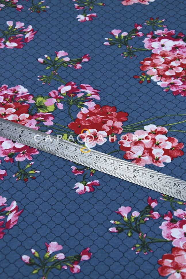 Ткань 30/1 Карде Кулирка Реактив Рулон rs-090080 v1, фото 3