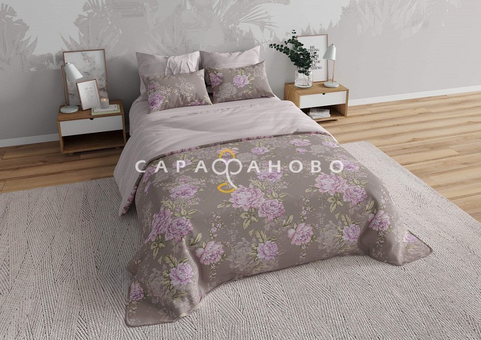 Ткань Перкаль 220 см рис. Кларисса 1 (основа)