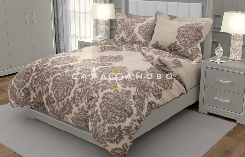 Ткань Сатин 220 см рис. 9896-1 Канары (основа)