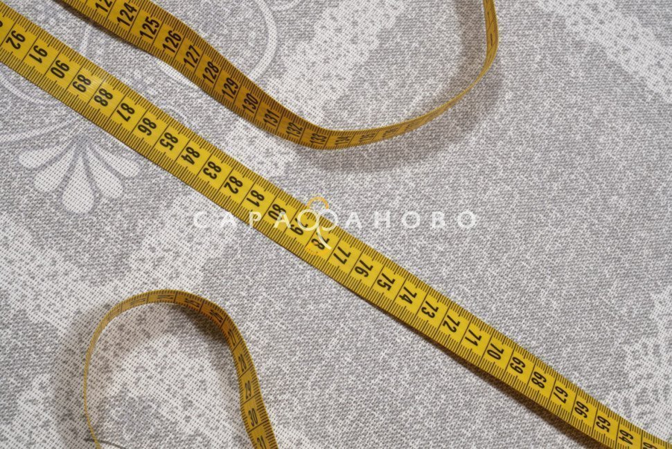 Ткань Рогожка 150 см рис. 30091/1 Кружево