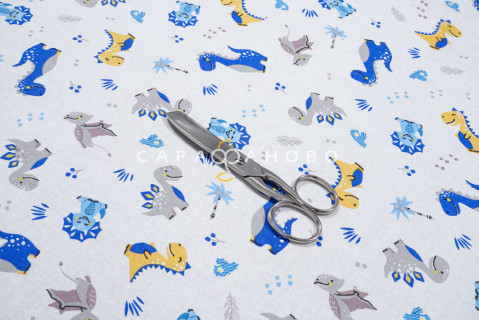 Ткань Ситец 95 см 21262-3 Дино