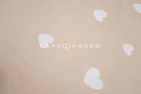 Ткань Перкаль 220 см 115 гр Мопсы вид 1 (компаньон)