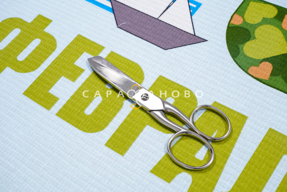 Ткань Полотно вафельное 150 см рис 29187 вид 1 