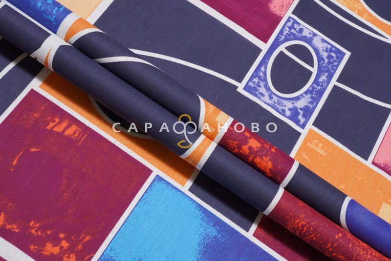 Ткань Бязь 220 см рис. 70006-1