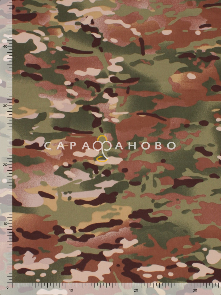 Саржа набивная 150 см, 1113-1 Мультикам 240 +/- 13 г/м2