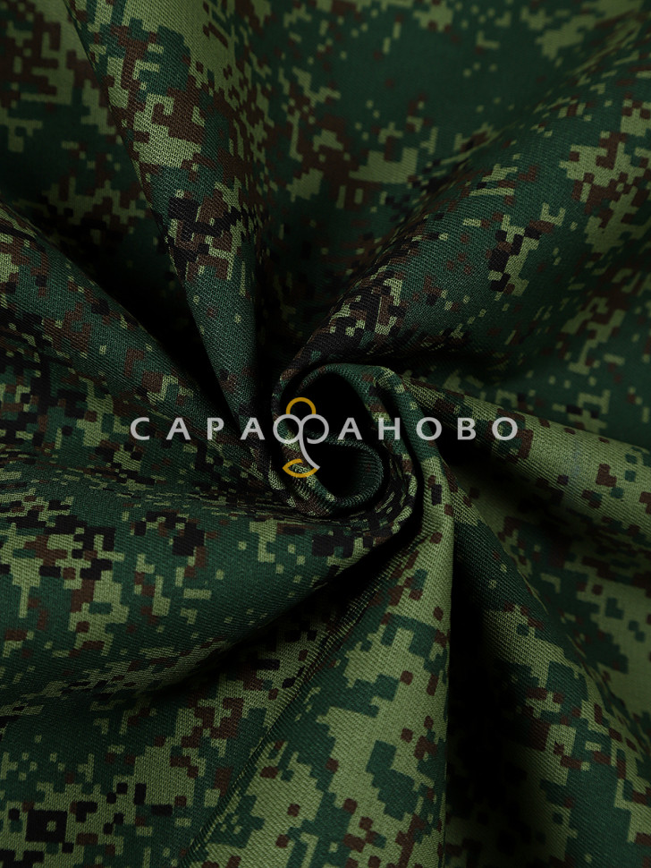 Саржа набивная 150 см, 123-1 Цифра 260 +/- 13 г/м2