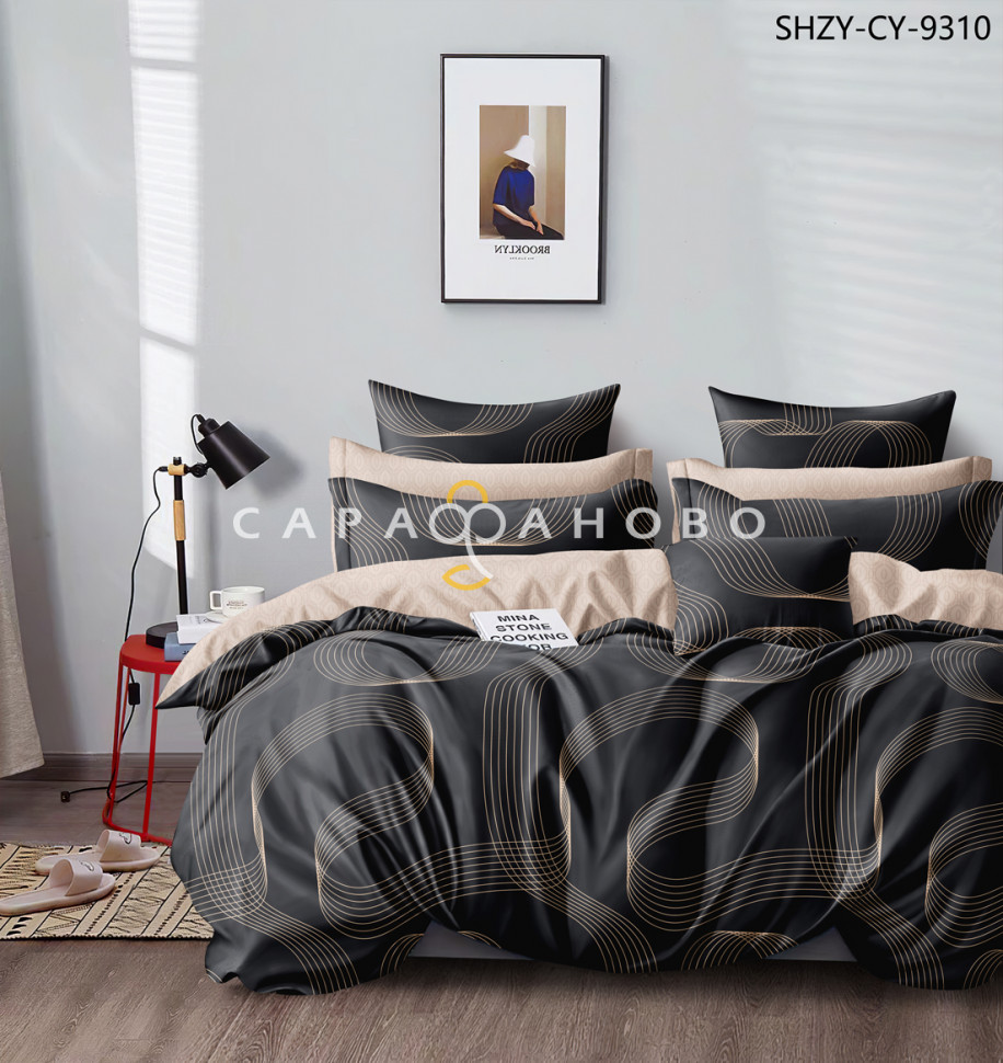 Ткань Поплин 220 см 110 г/м2 рис 6337