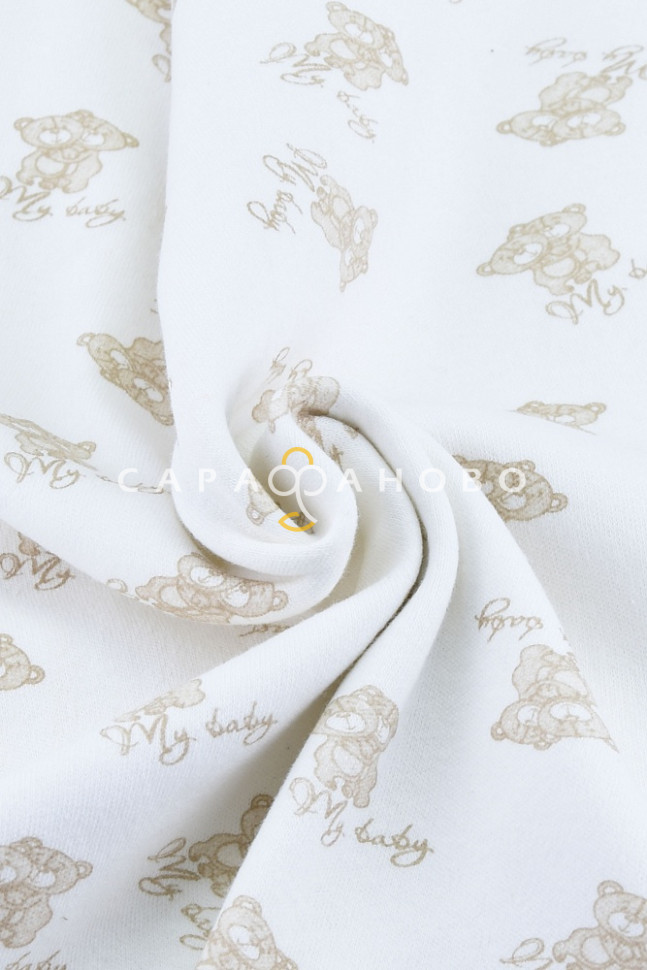 Ткань 30/1 ОЕ Интерлок Набивной Чулок 7213-v-, фото 5