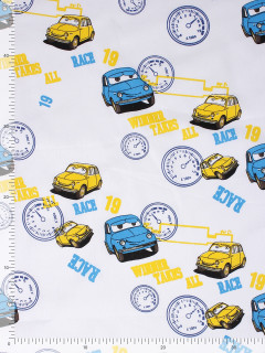 Поплин набивной 150 см, 871-3 Гонки 110 +/-7 г/м2