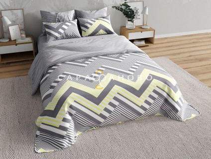 Ткань Перкаль 220 см рис. Эльба 1 (основа)