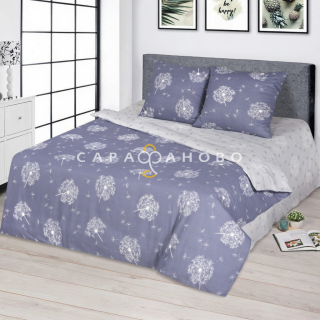 Ткань Бязь 220 см 120 гр рис. Невесомость 12942-1 (компаньон)
