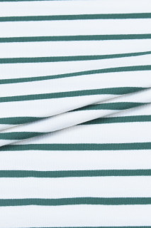 Ткань 30/30 Пенье 2-х Нитки С Лайкрой Полоска 1,9 см Рулон striped wash
