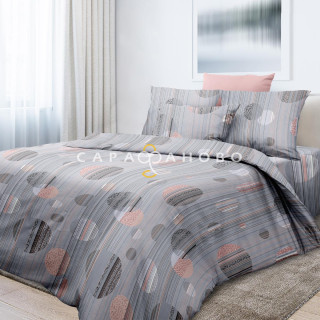Ткань Бязь Комфорт 220 см 120 гр рис 6653 вид 1 "Урибарра" 