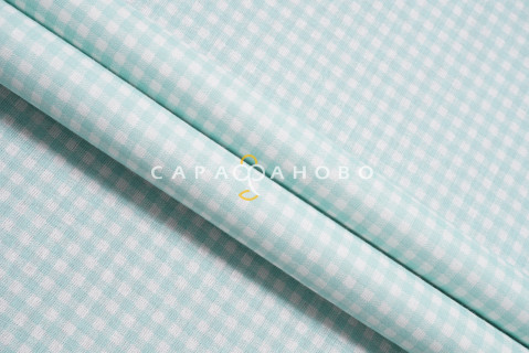 Ткань Бязь 150 см 105 гр рис. 159в3/2 Клеточка