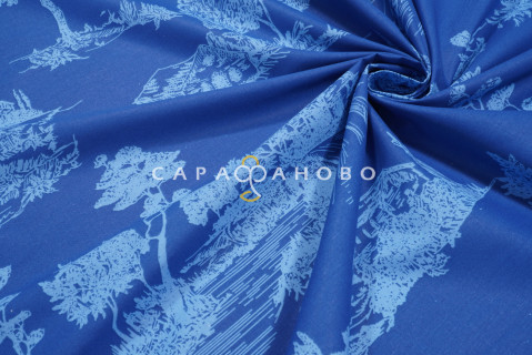 Ткань Перкаль 220 см 110 гр Жуи 71241 вид 1 (компаньон)