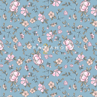 Перкаль 150 см наб рис 64075 вид 2 "Джина" 