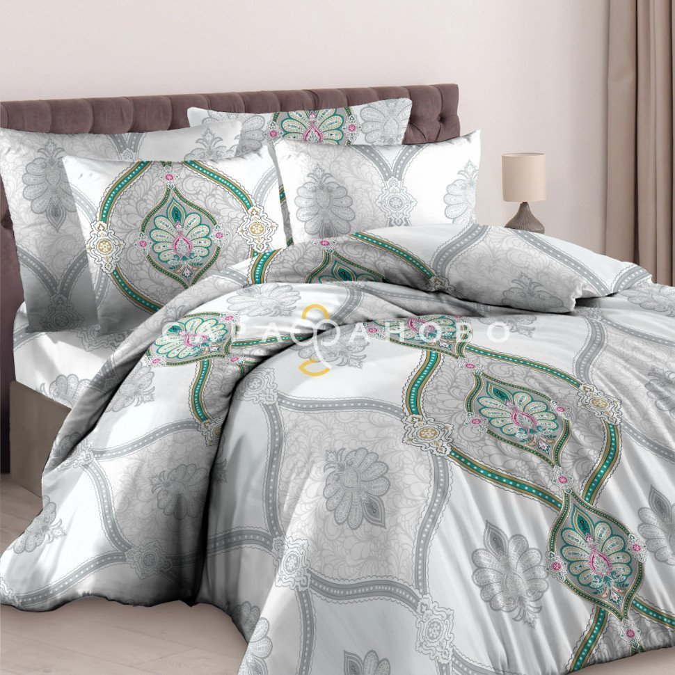 Ткань Бязь 150 см рис Парадиз 7941/1