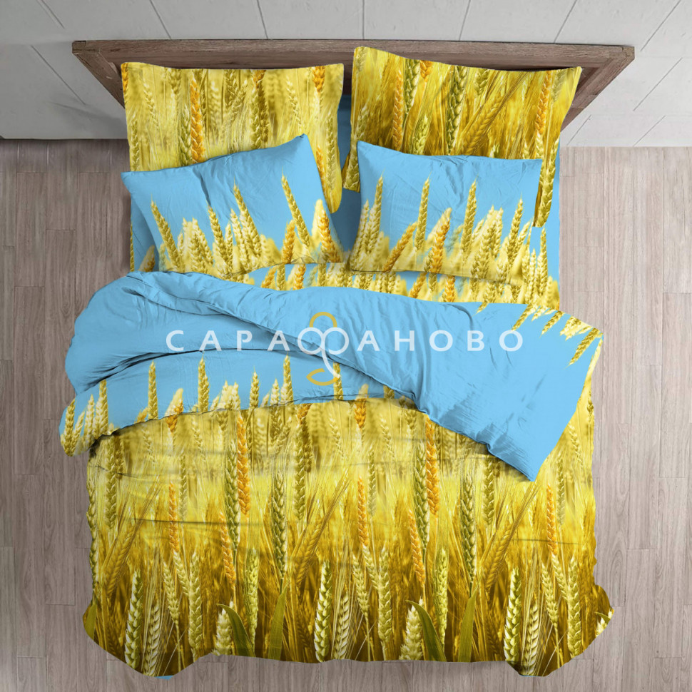 Ткань Бязь 220 см 120 гр рис Русское поле вид 2