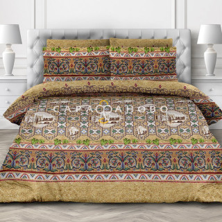 Ткань Перкаль 220 см "Венеция" рис 6518 вид 1