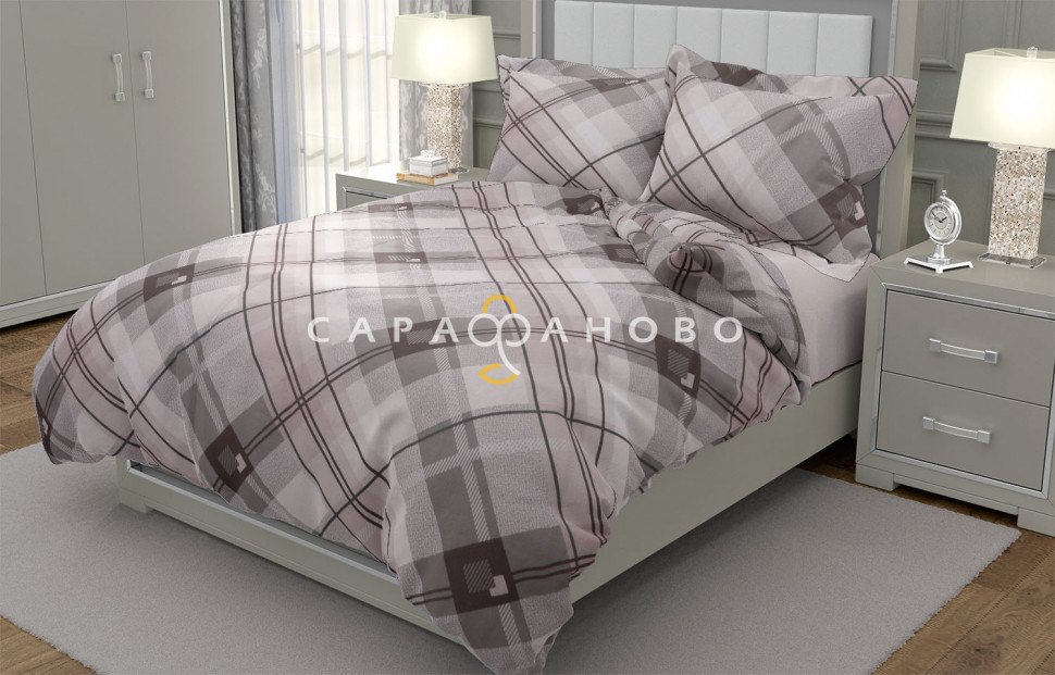 Ткань Поплин 220 см рис. 11523/1 Дипломат