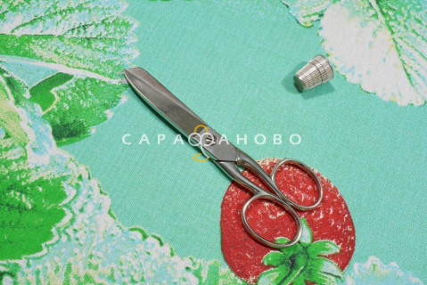 Бязь набивная 220 см рис 4366