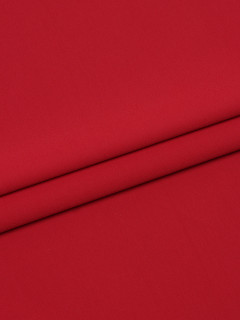 Ткань Саржа костюмная гладкокрашеная 150 см, 032 Красный