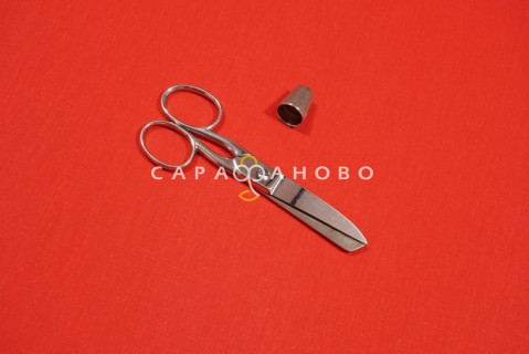 Ткань Бязь 150 см 140 гр. рис. 7 Красный