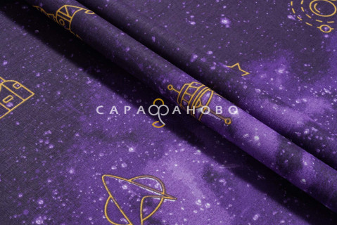 Ткань Бязь 220 см рис. 844-2 Орион (основа)