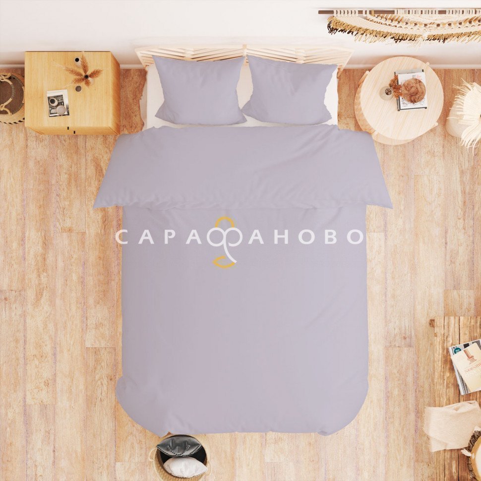Ткань Бязь 150 см 140 гр. рис. 8 Серый
