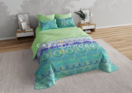 Ткань Перкаль 220 см рис. Эвридика 2 (основа)