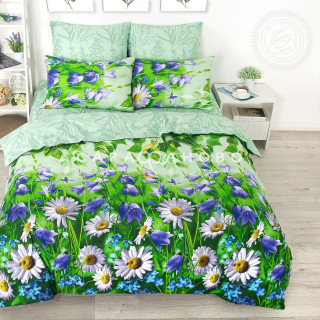 Ткань Бязь 220 см 120 гр рис Пелагея 13578-1 