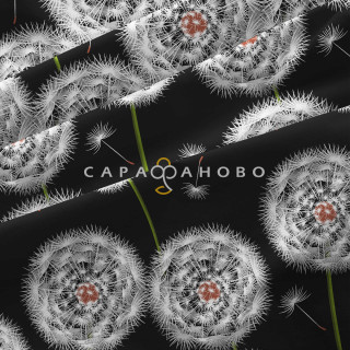 Ткань Перкаль 220 см набивной арт 239 "Тейково" рис 72251 вид 1 "Одуванчики"