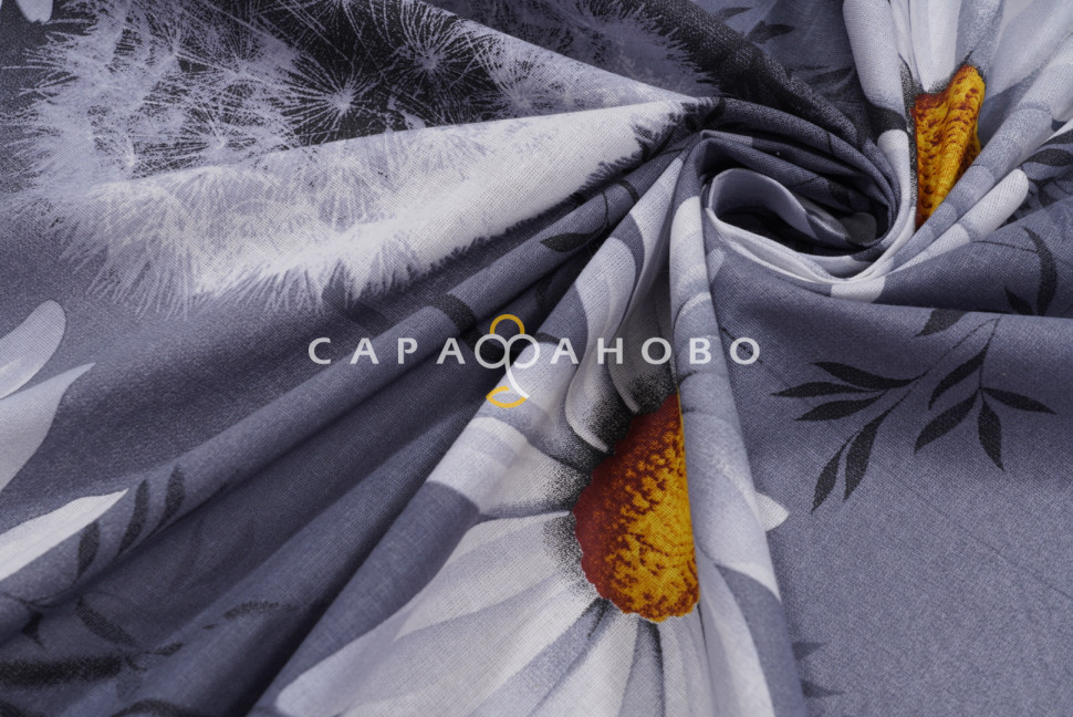 Ткань Бязь 220 см 125 гр рис. Пелагея 12946/1