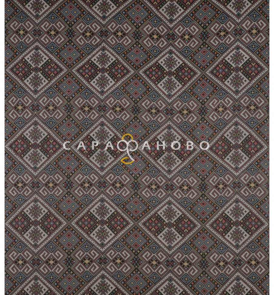 Ткань Гобелен жаккард 150 см рис KS20