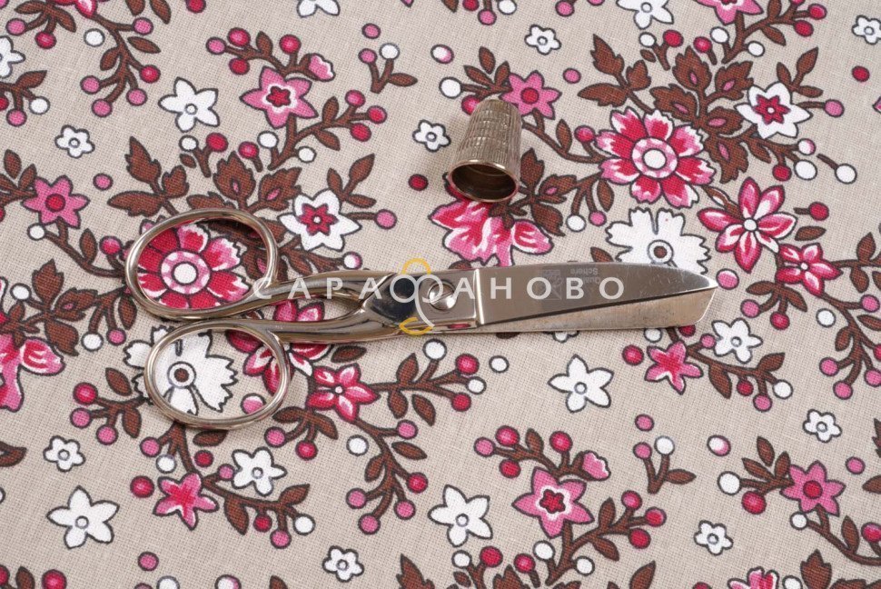 Ткань Бязь 150 см Плательная Коллекция рис 10202 вид 5