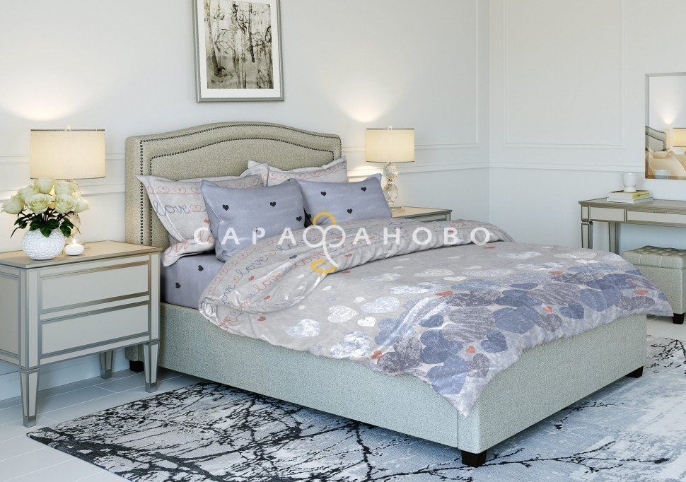 Ткань Бязь 220 см рис. 9814+9815