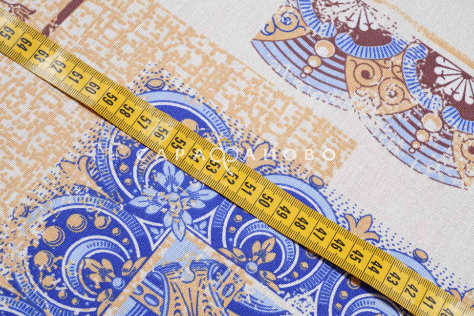 Ткань Бязь 150 см 120 гр рис. 7в1/1 Арабески