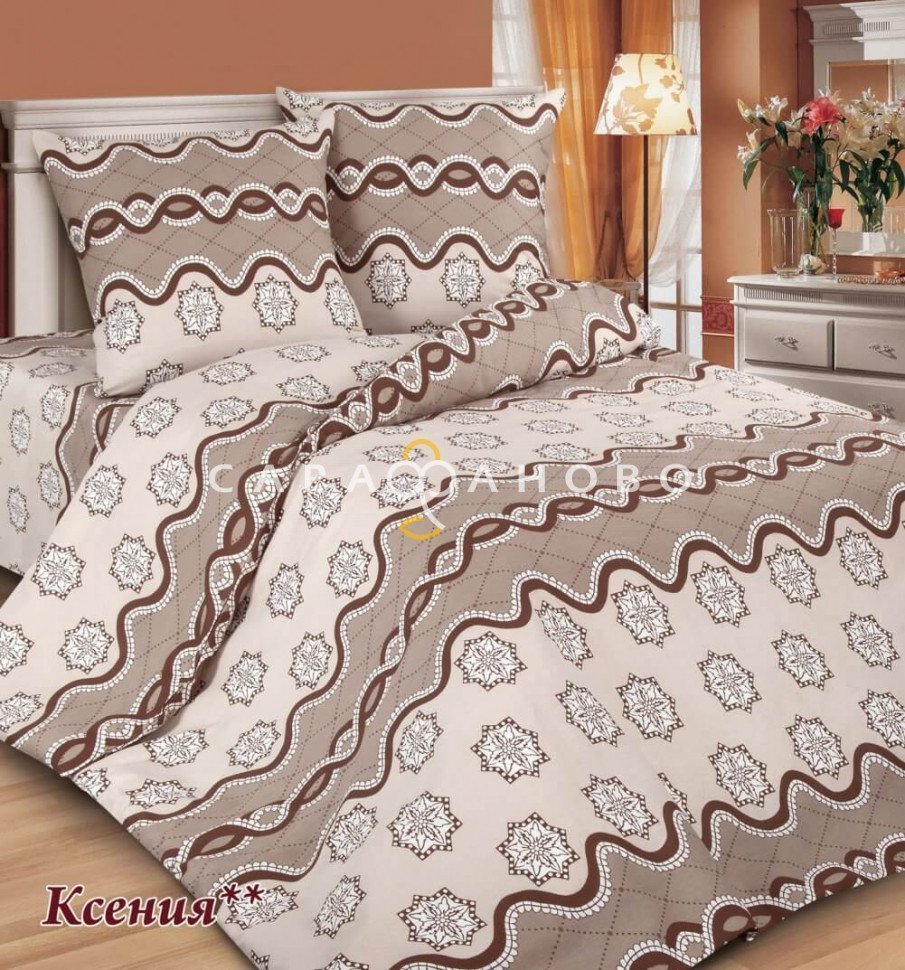 Ткань бязь 220 см Ксения рис 10539 вид 1